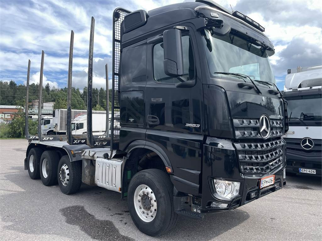 Mercedes-Benz Arocs 3563-8x4 - Камион за дърва: снимка 2 Mercedes-Benz Arocs 3563-8x4 - Камион за дърва: снимка 2