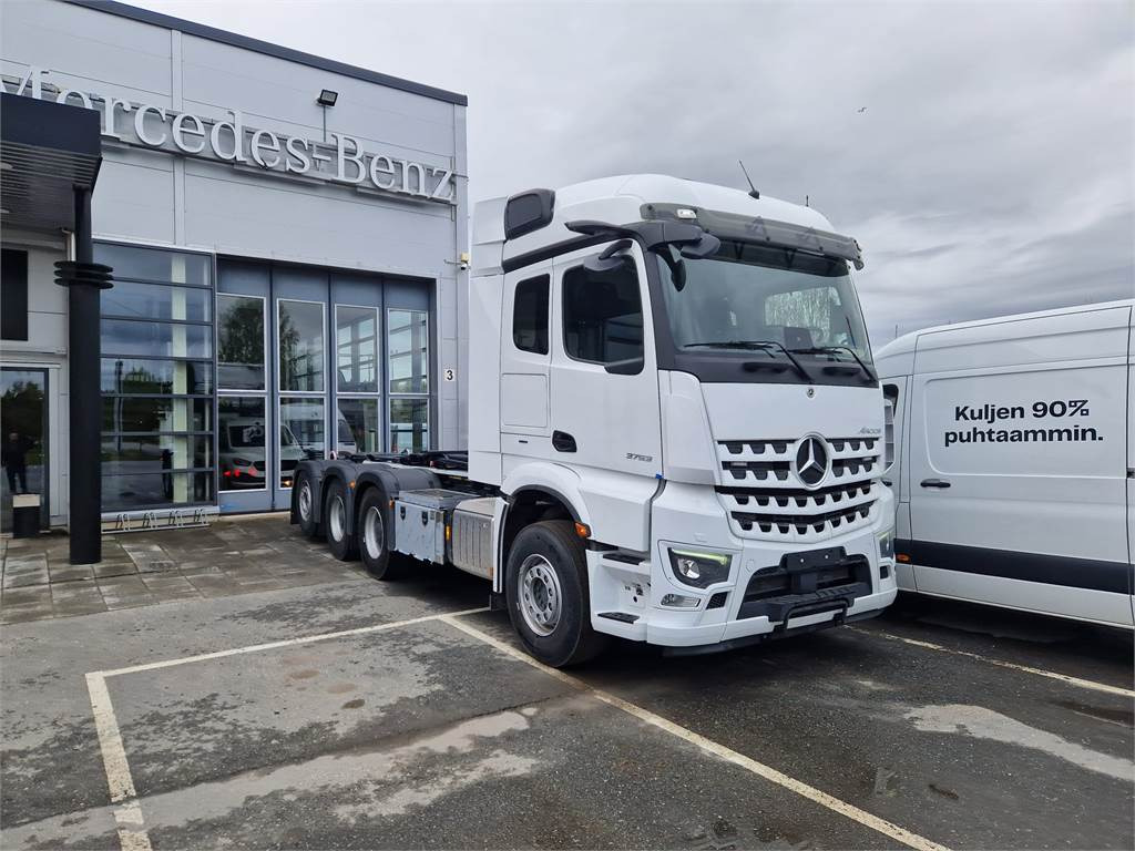 Mercedes-Benz Arocs 5 3253 8x4 L NLA MULTILIFT 24SL 5800 - Мултилифт с кука камион: снимка 1 Mercedes-Benz Arocs 5 3253 8x4 L NLA MULTILIFT 24SL 5800 - Мултилифт с кука камион: снимка 1