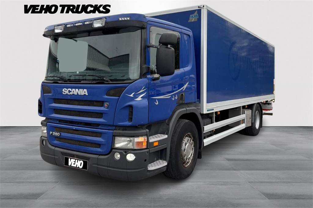 Scania P280 4x2 umpikori - Камион фургон: снимка 1 Scania P280 4x2 umpikori - Камион фургон: снимка 1