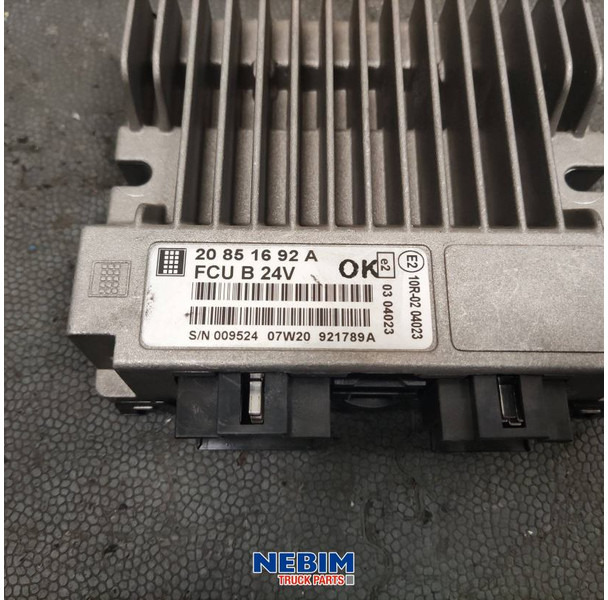 Volvo Volvo - 20851692 - Regeleenheid FCU basic - Резервни части за Камион: снимка 2 Volvo Volvo - 20851692 - Regeleenheid FCU basic - Резервни части за Камион: снимка 2