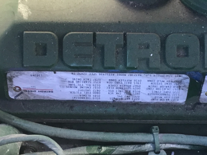 Електрогенератор Detroit Diesel 12V92 TA GENERATOR 500KVA USED: снимка 9