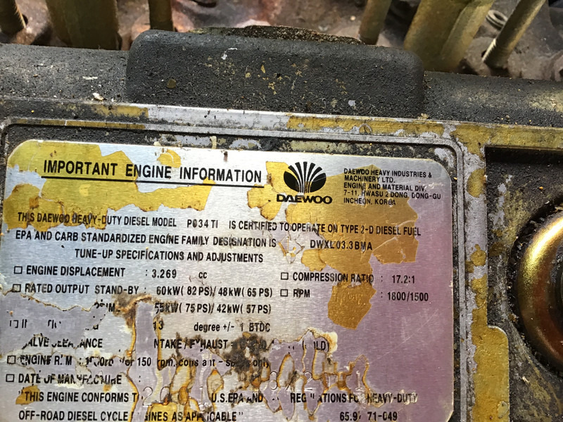 Doosan EWOO DAEWOO PO34TI GENERATOR 50 KVA USED - Електрогенератор: снимка 5 Doosan EWOO DAEWOO PO34TI GENERATOR 50 KVA USED - Електрогенератор: снимка 5