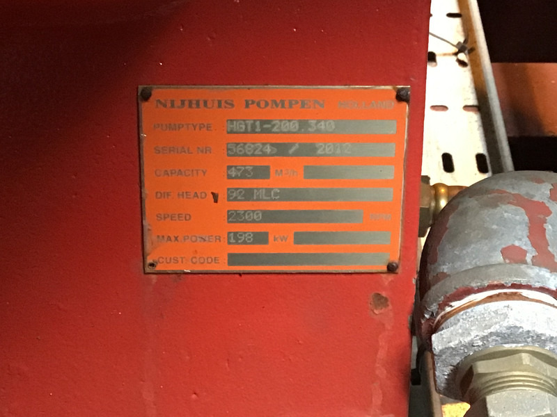 Dorman 8JT POMP 473 M³/H USED - Водна помпа: снимка 4 Dorman 8JT POMP 473 M³/H USED - Водна помпа: снимка 4