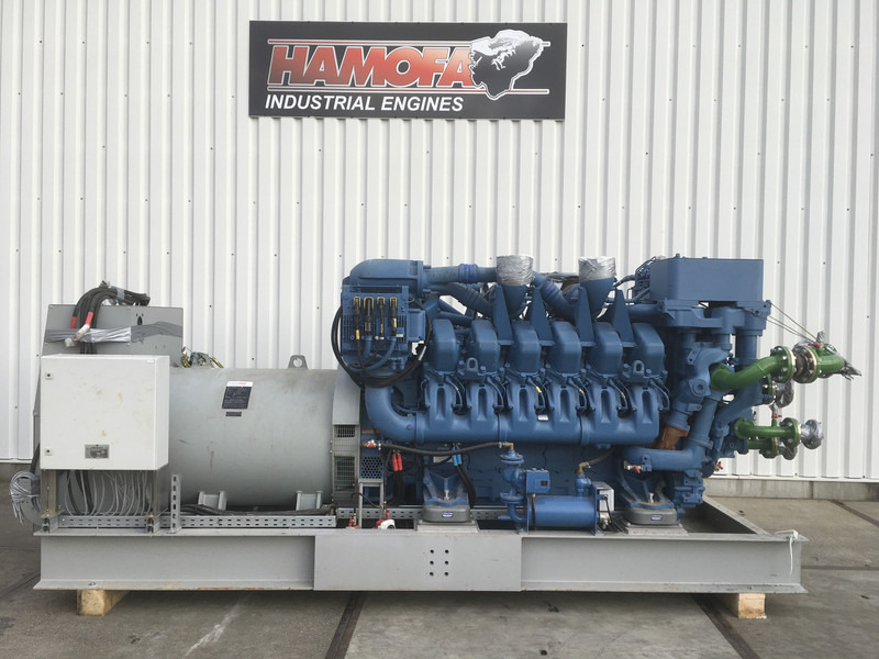 MTU 12V4000 G23R GENERATOR 1550KVA USED - Електрогенератор: снимка 1 MTU 12V4000 G23R GENERATOR 1550KVA USED - Електрогенератор: снимка 1