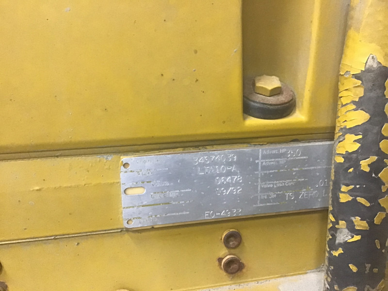 Строителна техника Cummins LTA10-A CPL1412 FOR PARTS: снимка 6
