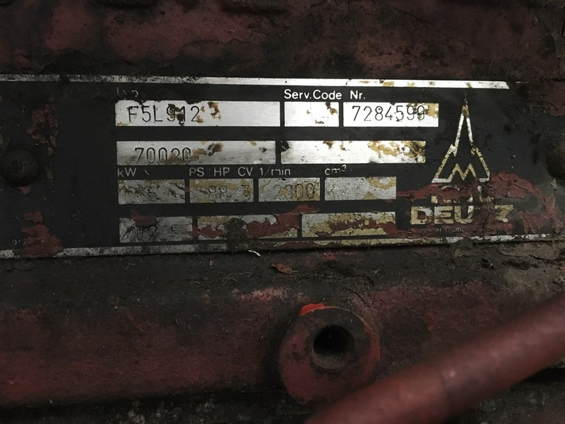 Строителна техника Deutz F5L912 USED: снимка 6