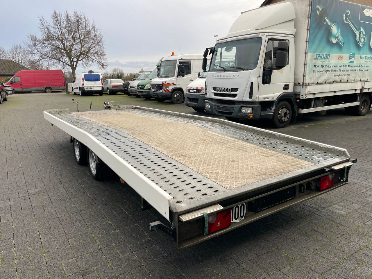 Blyss Jupiter Pro F 350, 550 X 210 cm. - Автовоз ремарке: снимка 2 Blyss Jupiter Pro F 350, 550 X 210 cm. - Автовоз ремарке: снимка 2