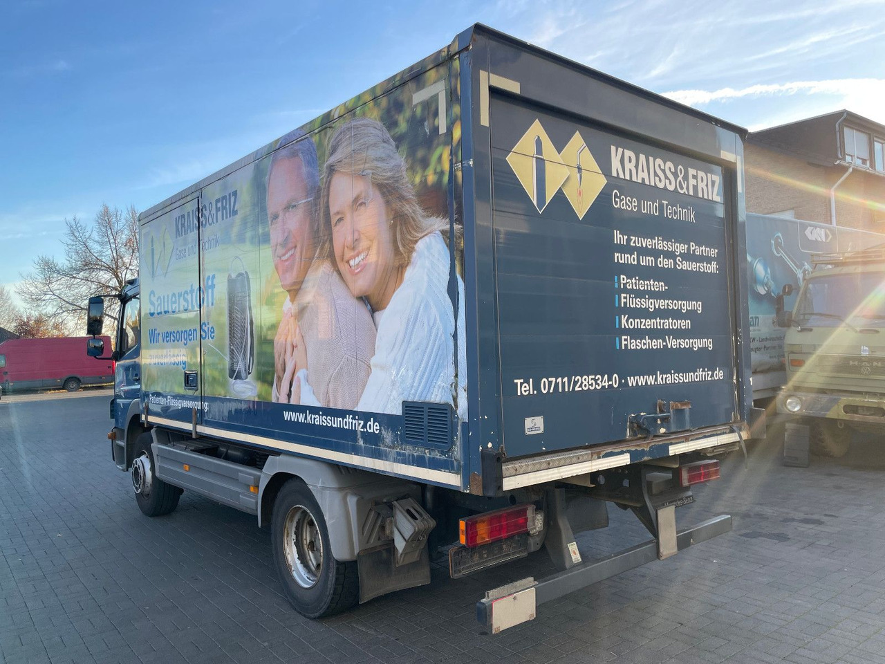 Mercedes-Benz Atego 2 6-Zyl. 4x2 1224 Klima, Radstand: 3.56m. - Камион фургон: снимка 2 Mercedes-Benz Atego 2 6-Zyl. 4x2 1224 Klima, Radstand: 3.56m. - Камион фургон: снимка 2