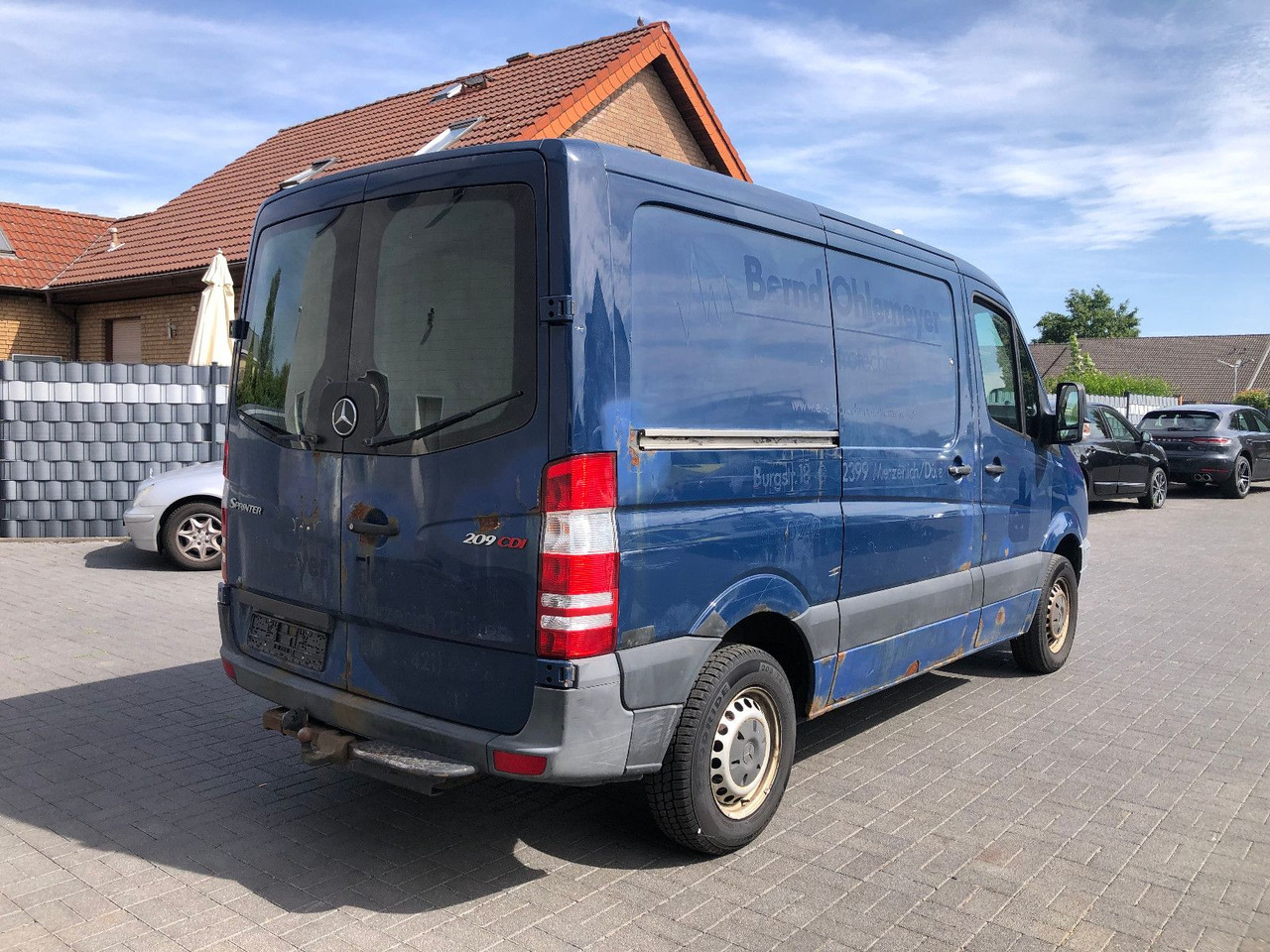 Mercedes-Benz Sprinter II Kasten 209 CDI - Малък ван: снимка 2 Mercedes-Benz Sprinter II Kasten 209 CDI - Малък ван: снимка 2