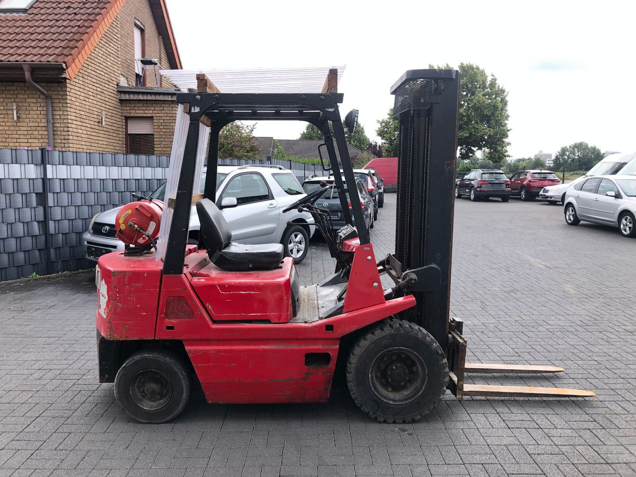 TCM FG 25 LPG Gas , Nissan - Газокар: снимка 4 TCM FG 25 LPG Gas , Nissan - Газокар: снимка 4