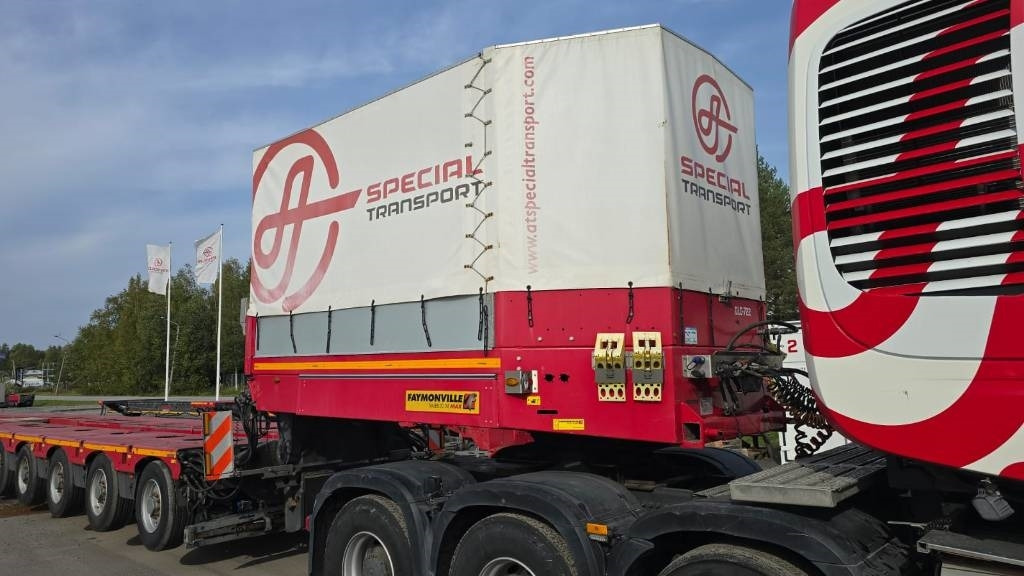 Faymonville Combimax - Нискорамна площадка полуремарке: снимка 2 Faymonville Combimax - Нискорамна площадка полуремарке: снимка 2