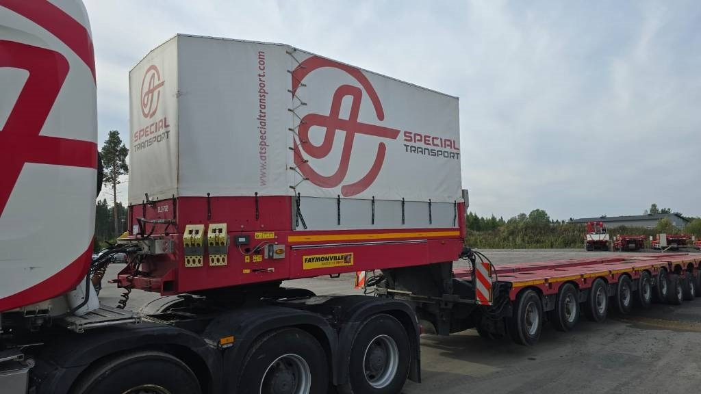 Faymonville Combimax - Нискорамна площадка полуремарке: снимка 4 Faymonville Combimax - Нискорамна площадка полуремарке: снимка 4