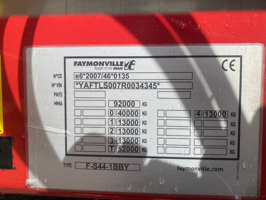 Faymonville Megamax, Mega Z4 - Нискорамна площадка полуремарке: снимка 3 Faymonville Megamax, Mega Z4 - Нискорамна площадка полуремарке: снимка 3