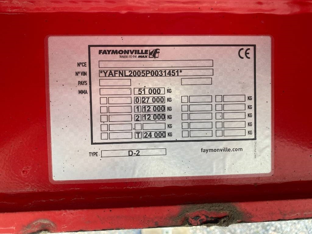 Faymonville siipi adapteri 2+4 - Нискорамна площадка полуремарке: снимка 2 Faymonville siipi adapteri 2+4 - Нискорамна площадка полуремарке: снимка 2