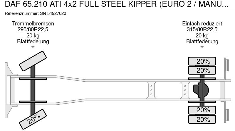 Лизинг на DAF 65.210 ATI 4x2 FULL STEEL KIPPER (EURO 2 / MANUAL GEARBOX / FULL STEEL SUSPENSION / P.T.O.) DAF 65.210 ATI 4x2 FULL STEEL KIPPER (EURO 2 / MANUAL GEARBOX / FULL STEEL SUSPENSION / P.T.O.): снимка 15 Лизинг на DAF 65.210 ATI 4x2 FULL STEEL KIPPER (EURO 2 / MANUAL GEARBOX / FULL STEEL SUSPENSION / P.T.O.) DAF 65.210 ATI 4x2 FULL STEEL KIPPER (EURO 2 / MANUAL GEARBOX / FULL STEEL SUSPENSION / P.T.O.): снимка 15