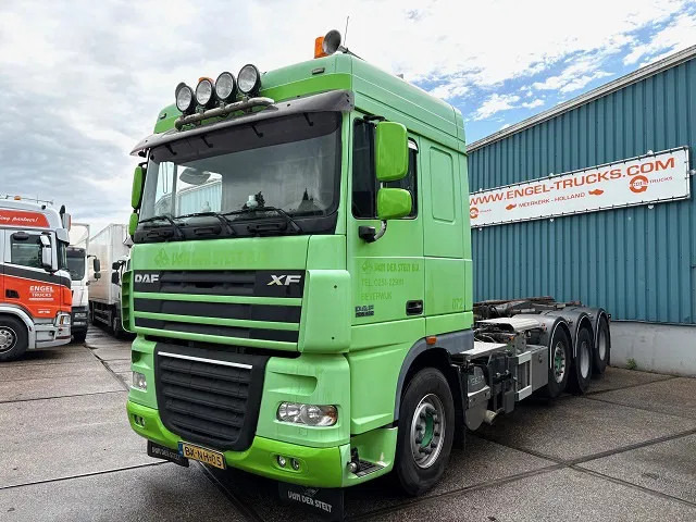 DAF XF 105.460 8x2 CHASSIS WITH MULTILIFT SYSTEM (ZF16 MANUAL GEARBOX / MX-BRAKE / 9.000 KG. FRONT-AXLE / LIFT-AXLES / FRIDGE / ETC. - Контейнеровоз/ Сменна каросерия камион: снимка 1 DAF XF 105.460 8x2 CHASSIS WITH MULTILIFT SYSTEM (ZF16 MANUAL GEARBOX / MX-BRAKE / 9.000 KG. FRONT-AXLE / LIFT-AXLES / FRIDGE / ETC. - Контейнеровоз/ Сменна каросерия камион: снимка 1