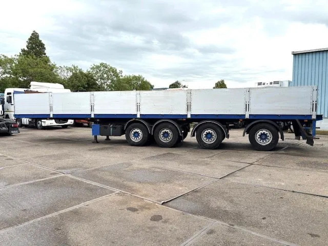 Kwb KWB P-504-STI-H 4-AXLE FLATBED TRAILER (SAF AXLES / 2x STEERING AXLE / 2x LIFT-AXLE / ALUMINIUM SIDE BORDS /ABS-EBS) - Бордово полуремарке/ Платформа: снимка 5 Kwb KWB P-504-STI-H 4-AXLE FLATBED TRAILER (SAF AXLES / 2x STEERING AXLE / 2x LIFT-AXLE / ALUMINIUM SIDE BORDS /ABS-EBS) - Бордово полуремарке/ Платформа: снимка 5