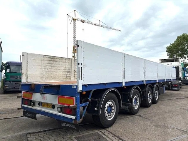 Kwb KWB P-504-STI-H 4-AXLE FLATBED TRAILER (SAF AXLES / 2x STEERING AXLE / 2x LIFT-AXLE / ALUMINIUM SIDE BORDS /ABS-EBS) - Бордово полуремарке/ Платформа: снимка 3 Kwb KWB P-504-STI-H 4-AXLE FLATBED TRAILER (SAF AXLES / 2x STEERING AXLE / 2x LIFT-AXLE / ALUMINIUM SIDE BORDS /ABS-EBS) - Бордово полуремарке/ Платформа: снимка 3