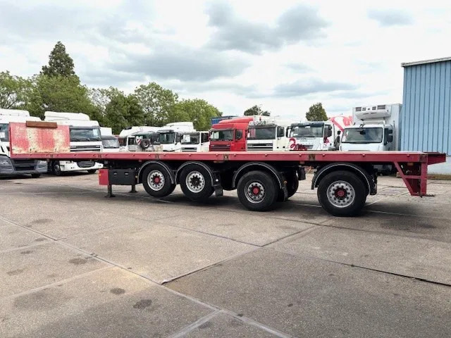 Kwb P-504-STI-H 4-AXLE FLATBED TRAILER (SAF AXLES / 2x STEERING AXLE / 2x LIFT-AXLE / ABS-EBS) - Бордово полуремарке/ Платформа: снимка 5 Kwb P-504-STI-H 4-AXLE FLATBED TRAILER (SAF AXLES / 2x STEERING AXLE / 2x LIFT-AXLE / ABS-EBS) - Бордово полуремарке/ Платформа: снимка 5