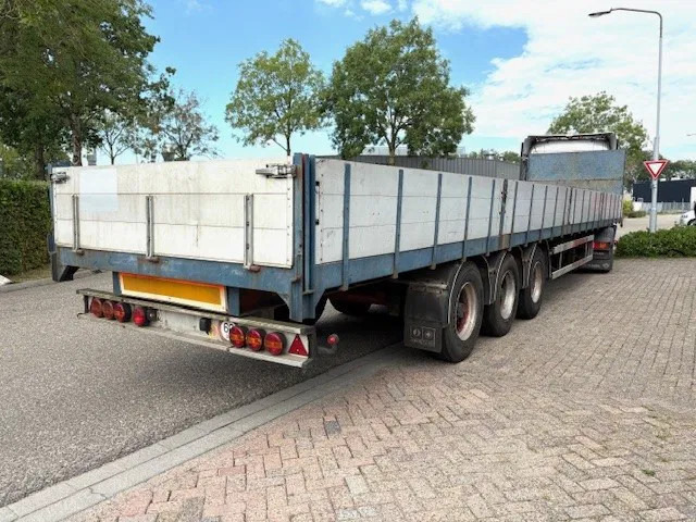 LAG 0-3-39-L 3-AXLE 13.60M. OPEN TRAILER WITH ALUMINIUM SIDE BORDS (FULL STEEL CHASSIS / DRUM BRAKES / ABS-BRAKE SYSTEM / WOODEN FLO - Бордово полуремарке/ Платформа: снимка 3 LAG 0-3-39-L 3-AXLE 13.60M. OPEN TRAILER WITH ALUMINIUM SIDE BORDS (FULL STEEL CHASSIS / DRUM BRAKES / ABS-BRAKE SYSTEM / WOODEN FLO - Бордово полуремарке/ Платформа: снимка 3
