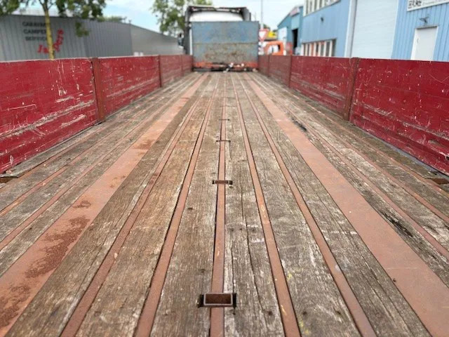 LAG 0-3-39-L 3-AXLE 13.60M. OPEN TRAILER WITH ALUMINIUM SIDE BORDS (FULL STEEL CHASSIS / DRUM BRAKES / ABS-BRAKE SYSTEM / WOODEN FLO - Бордово полуремарке/ Платформа: снимка 5 LAG 0-3-39-L 3-AXLE 13.60M. OPEN TRAILER WITH ALUMINIUM SIDE BORDS (FULL STEEL CHASSIS / DRUM BRAKES / ABS-BRAKE SYSTEM / WOODEN FLO - Бордово полуремарке/ Платформа: снимка 5