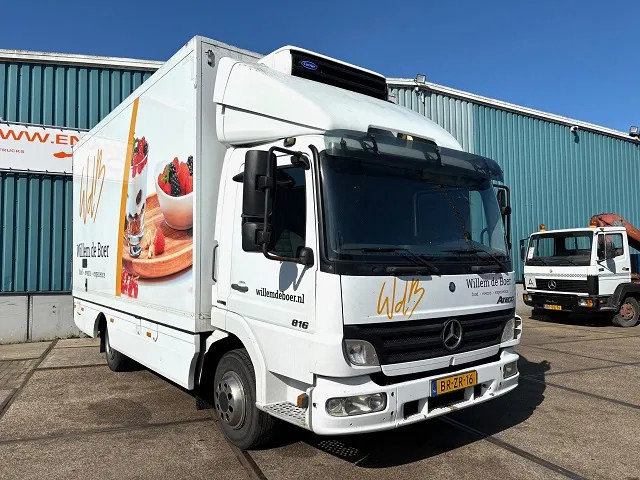 Mercedes-Benz Atego 816 L 4x2 ORIGINAL DUTCH COOLER TRUCK WITH CARRIER XARIOS 600D/E (MANUAL GEARBOX / AIRCONDITIONING / 2.000 KG. TAILLIFT) - Рефрижератор камион: снимка 2 Mercedes-Benz Atego 816 L 4x2 ORIGINAL DUTCH COOLER TRUCK WITH CARRIER XARIOS 600D/E (MANUAL GEARBOX / AIRCONDITIONING / 2.000 KG. TAILLIFT) - Рефрижератор камион: снимка 2
