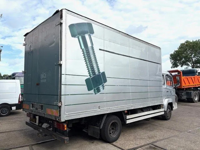 Mercedes-Benz LK 817 (6-CILINDER) ORIGINAL DUTCH TRUCK WITH CLOSED BOX (MANUAL GEARBOX / FULL STEEL SUSPENSION) - Камион фургон: снимка 3 Mercedes-Benz LK 817 (6-CILINDER) ORIGINAL DUTCH TRUCK WITH CLOSED BOX (MANUAL GEARBOX / FULL STEEL SUSPENSION) - Камион фургон: снимка 3