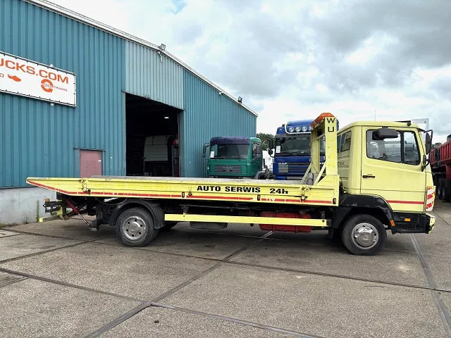 Mercedes-Benz LK 817 AUTO TRANSPORTER (6-CILINDER / FULL STEEL SUSPENSION / MANUAL GEARBOX / WINCH / ETC.) - Автовоз камион: снимка 5 Mercedes-Benz LK 817 AUTO TRANSPORTER (6-CILINDER / FULL STEEL SUSPENSION / MANUAL GEARBOX / WINCH / ETC.) - Автовоз камион: снимка 5