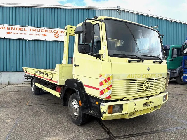 Mercedes-Benz LK 817 AUTO TRANSPORTER (6-CILINDER / FULL STEEL SUSPENSION / MANUAL GEARBOX / WINCH / ETC.) - Автовоз камион: снимка 2 Mercedes-Benz LK 817 AUTO TRANSPORTER (6-CILINDER / FULL STEEL SUSPENSION / MANUAL GEARBOX / WINCH / ETC.) - Автовоз камион: снимка 2