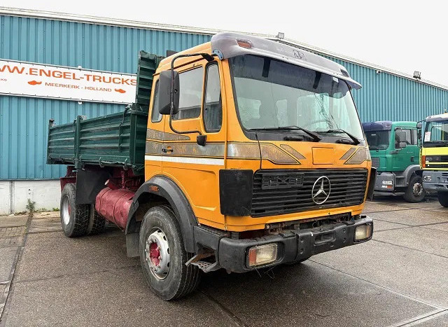 Mercedes-Benz SK 1635K 4x2 FULL STEEL MEILLER KIPPER (ZF16 MANUAL GEARBOX / FULL STEEL SUSPENSION / REDUCTION AXLE) - Самосвал камион: снимка 2 Mercedes-Benz SK 1635K 4x2 FULL STEEL MEILLER KIPPER (ZF16 MANUAL GEARBOX / FULL STEEL SUSPENSION / REDUCTION AXLE) - Самосвал камион: снимка 2