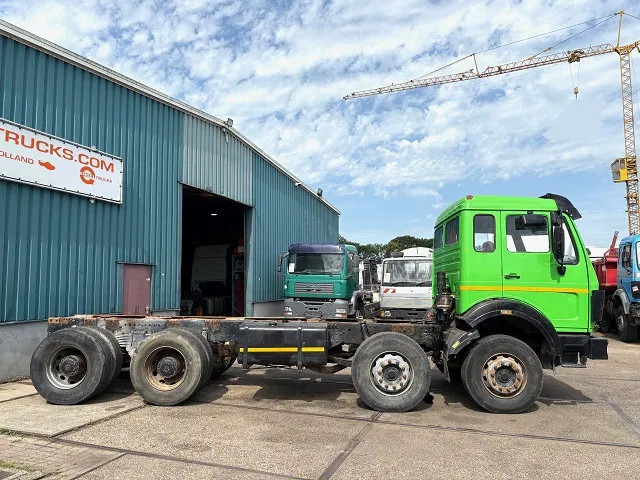 Mercedes-Benz SK 3335K 8x4 FULL STEEL CHASSIS (ZF16 MANUAL GEARBOX / RETARDER / FULL STEEL SUSPENSION / REDUCTION AXLES) - Шаси кабина: снимка 4 Mercedes-Benz SK 3335K 8x4 FULL STEEL CHASSIS (ZF16 MANUAL GEARBOX / RETARDER / FULL STEEL SUSPENSION / REDUCTION AXLES) - Шаси кабина: снимка 4
