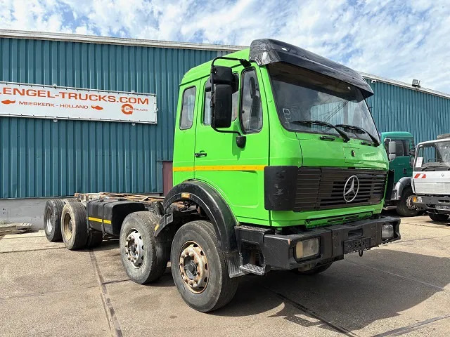 Mercedes-Benz SK 3335K 8x4 FULL STEEL CHASSIS (ZF16 MANUAL GEARBOX / RETARDER / FULL STEEL SUSPENSION / REDUCTION AXLES) - Шаси кабина: снимка 2 Mercedes-Benz SK 3335K 8x4 FULL STEEL CHASSIS (ZF16 MANUAL GEARBOX / RETARDER / FULL STEEL SUSPENSION / REDUCTION AXLES) - Шаси кабина: снимка 2