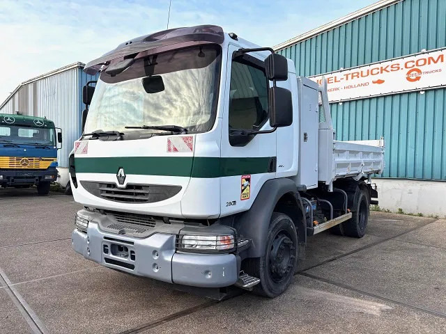 Renault Midlum 280 DXI FULL STEEL SUSPENSION 3-WAY KIPPER (8 GEARS MANUAL GEARBOX / FULL STEEL SUSPENSION / 3-SEATS / P.T.O. / ETC) - Самосвал камион: снимка 1 Renault Midlum 280 DXI FULL STEEL SUSPENSION 3-WAY KIPPER (8 GEARS MANUAL GEARBOX / FULL STEEL SUSPENSION / 3-SEATS / P.T.O. / ETC) - Самосвал камион: снимка 1