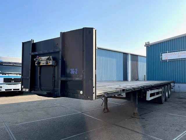 Van Hool 3B1047 13.60M. FLATBED TRAILER WITH 40FT TWISTLOCKS (SAF-AXLES / DISC BRAKES / 40FT TWISTLOCKS) - Бордово полуремарке/ Платформа: снимка 1 Van Hool 3B1047 13.60M. FLATBED TRAILER WITH 40FT TWISTLOCKS (SAF-AXLES / DISC BRAKES / 40FT TWISTLOCKS) - Бордово полуремарке/ Платформа: снимка 1