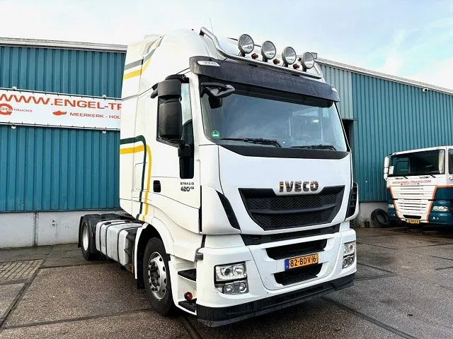 Iveco Stralis 440.42 /TP HIGH-WAY (EURO 6 / AUTOMATIC GEARBOX / 2x TANK / FRIDGE / AIRCONDITIONING / ETC.) - Влекач: снимка 2 Iveco Stralis 440.42 /TP HIGH-WAY (EURO 6 / AUTOMATIC GEARBOX / 2x TANK / FRIDGE / AIRCONDITIONING / ETC.) - Влекач: снимка 2