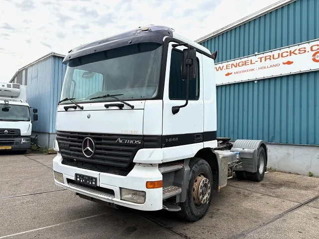Mercedes-Benz Actros 1848 LS (MP1) 4x2 TRACTOR (EPS WITH CLUTCH / RUDUCTION AXLE / HYDRAULIC KIT / AIRCONDITIONING / ETC) - Влекач: снимка 1 Mercedes-Benz Actros 1848 LS (MP1) 4x2 TRACTOR (EPS WITH CLUTCH / RUDUCTION AXLE / HYDRAULIC KIT / AIRCONDITIONING / ETC) - Влекач: снимка 1
