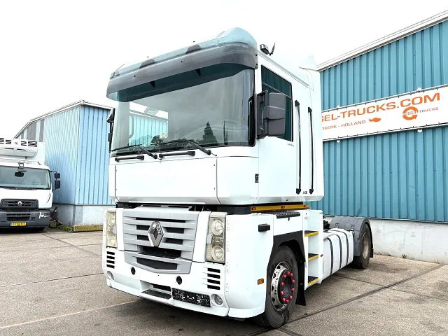 Renault Magnum AE 480 DXI (MANUAL GEARBOX / ZF-INTARDER / AIRCONDITIONING / 2x DIESELTANK / COMPLETE SPOILERSET / ETC.) - Влекач: снимка 1 Renault Magnum AE 480 DXI (MANUAL GEARBOX / ZF-INTARDER / AIRCONDITIONING / 2x DIESELTANK / COMPLETE SPOILERSET / ETC.) - Влекач: снимка 1
