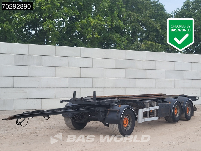 Burg BPA0918ACXXX Liftachse - Контейнеровоз/ Сменна каросерия ремарке: снимка 1 Burg BPA0918ACXXX Liftachse - Контейнеровоз/ Сменна каросерия ремарке: снимка 1