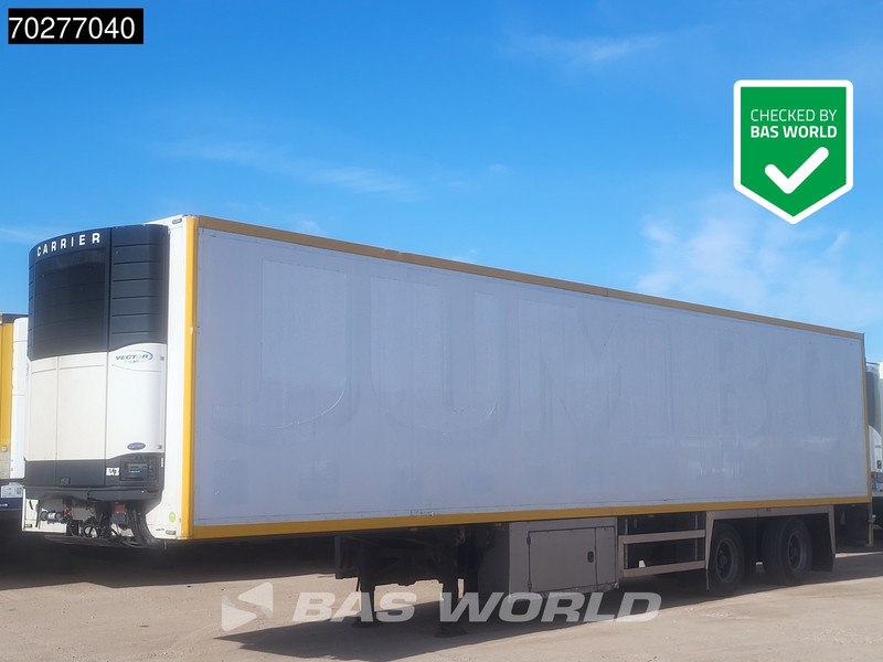 Burg Carrier Vector 1850 MT 2 axles Liftachse+Lenkachse Tailgate - Рефрижератор полуремарке: снимка 1 Burg Carrier Vector 1850 MT 2 axles Liftachse+Lenkachse Tailgate - Рефрижератор полуремарке: снимка 1