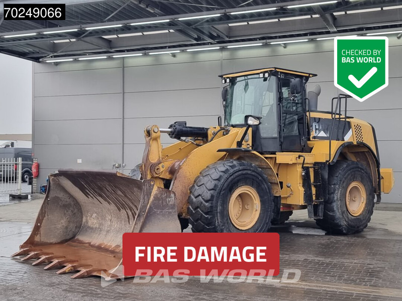 Cat 966 K FIRE DAMAGE - OPERABLE - Колесен товарач: снимка 1 Cat 966 K FIRE DAMAGE - OPERABLE - Колесен товарач: снимка 1