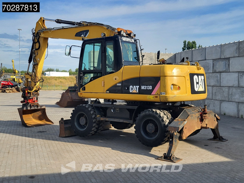 Caterpillar M313 D OUTRIGGERS + BLADE - Колесен багер: снимка 3 Caterpillar M313 D OUTRIGGERS + BLADE - Колесен багер: снимка 3