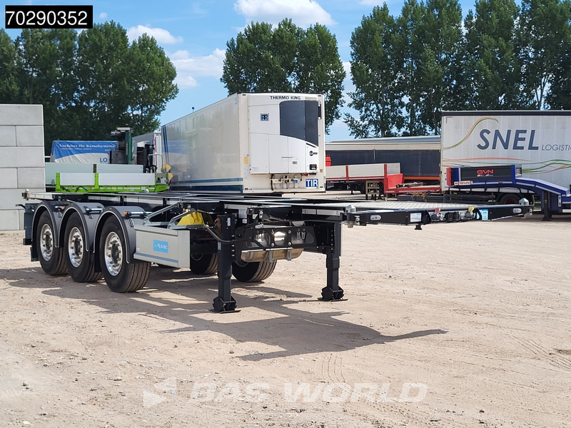 D-Tec CC-2030-3-F Liftachse - Контейнеровоз/ Сменна каросерия полуремарке: снимка 3 D-Tec CC-2030-3-F Liftachse - Контейнеровоз/ Сменна каросерия полуремарке: снимка 3