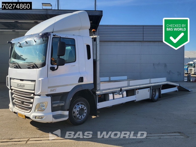 DAF CF 250 4X2 18tons NL-Truck Machine transporter Hydraulic ramps Euro 6 - Автовоз камион: снимка 1 DAF CF 250 4X2 18tons NL-Truck Machine transporter Hydraulic ramps Euro 6 - Автовоз камион: снимка 1