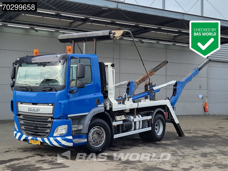 DAF CF 400 4X2 NL-Truck APK 14tons VDL skiploader ACC Automatic Euro 6 - Мултилифт за контейнери камион: снимка 1 DAF CF 400 4X2 NL-Truck APK 14tons VDL skiploader ACC Automatic Euro 6 - Мултилифт за контейнери камион: снимка 1