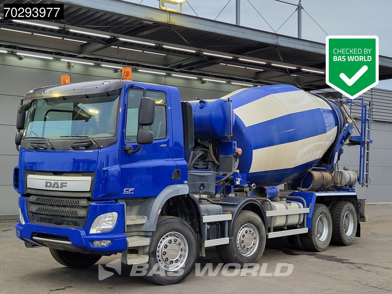 DAF CF 400 8X4 9m3 Stetter Mixer Big-Axle Steel Suspension Manual Euro 6 - Бетоновоз: снимка 1 DAF CF 400 8X4 9m3 Stetter Mixer Big-Axle Steel Suspension Manual Euro 6 - Бетоновоз: снимка 1
