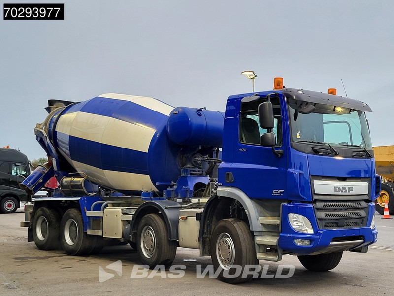 DAF CF 400 8X4 9m3 Stetter Mixer Big-Axle Steel Suspension Manual Euro 6 - Бетоновоз: снимка 3 DAF CF 400 8X4 9m3 Stetter Mixer Big-Axle Steel Suspension Manual Euro 6 - Бетоновоз: снимка 3