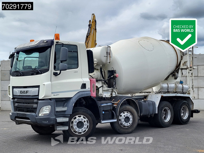 DAF CF 450 8X4 9m3 Intermix mixer Steelsuspension Automatic Euro 6 - Бетоновоз: снимка 1 DAF CF 450 8X4 9m3 Intermix mixer Steelsuspension Automatic Euro 6 - Бетоновоз: снимка 1