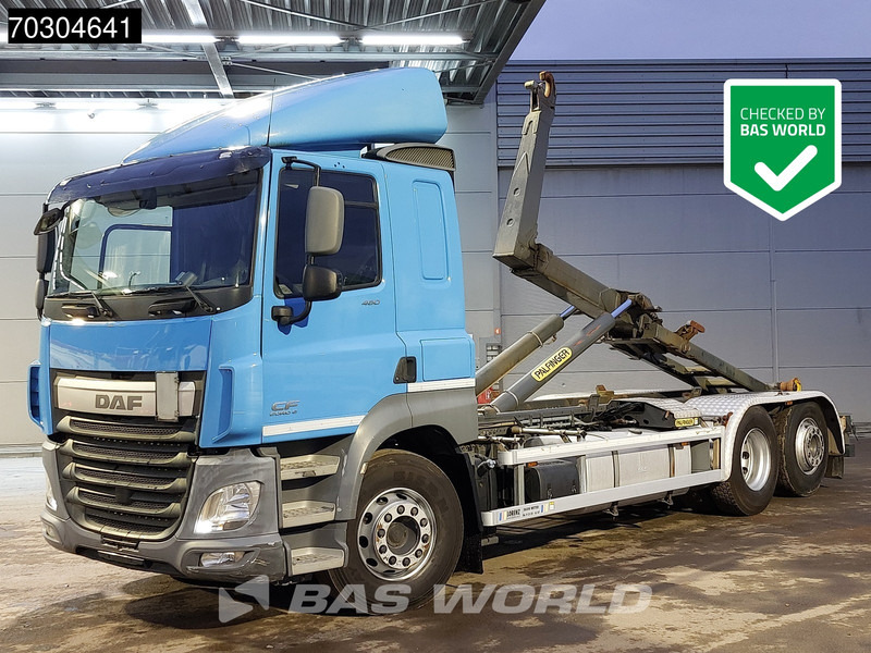 DAF CF 460 CF 6X2 Palfinger T20 -31 MPA hooklift Manual Lift-Axle Euro 6 - Мултилифт с кука камион: снимка 1 DAF CF 460 CF 6X2 Palfinger T20 -31 MPA hooklift Manual Lift-Axle Euro 6 - Мултилифт с кука камион: снимка 1