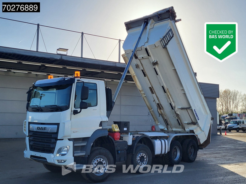 Самосвал камион DAF CF 480 8X4 20m3 Schmitz tipper Big-Axle Automatic Euro 6: снимка 1