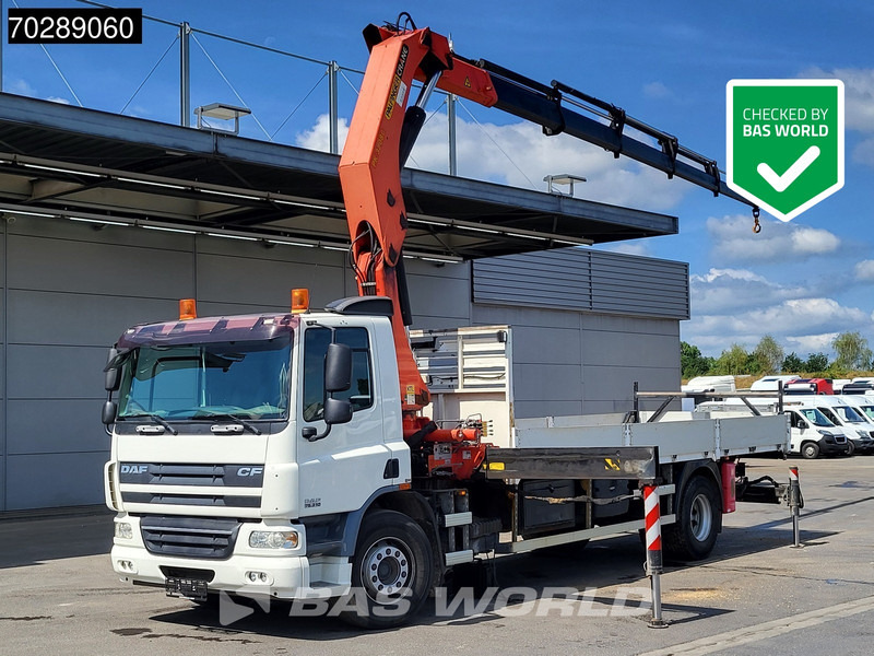 DAF CF75.310 4X2 Palfinger PK 32080 Euro 4 - Бордови камион, Камион с кран: снимка 1 DAF CF75.310 4X2 Palfinger PK 32080 Euro 4 - Бордови камион, Камион с кран: снимка 1